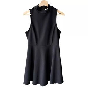 Black Dress Womens Size S MONTEAU A Line
